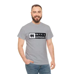 I"m Difficult Novelty Ski Tee