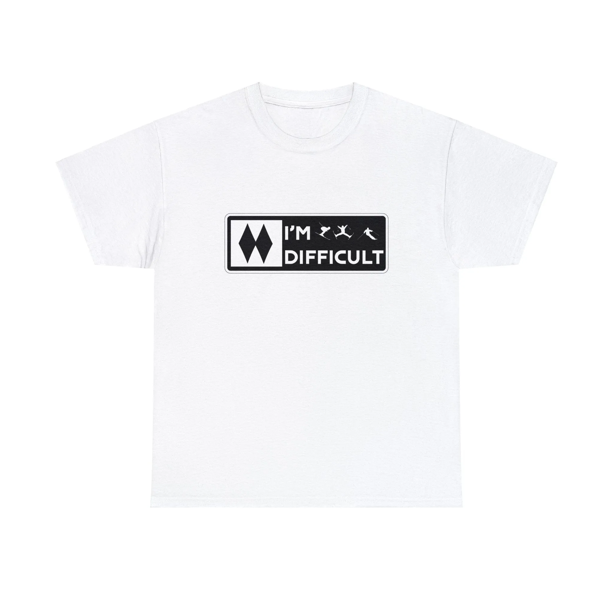 I"m Difficult Novelty Ski Tee