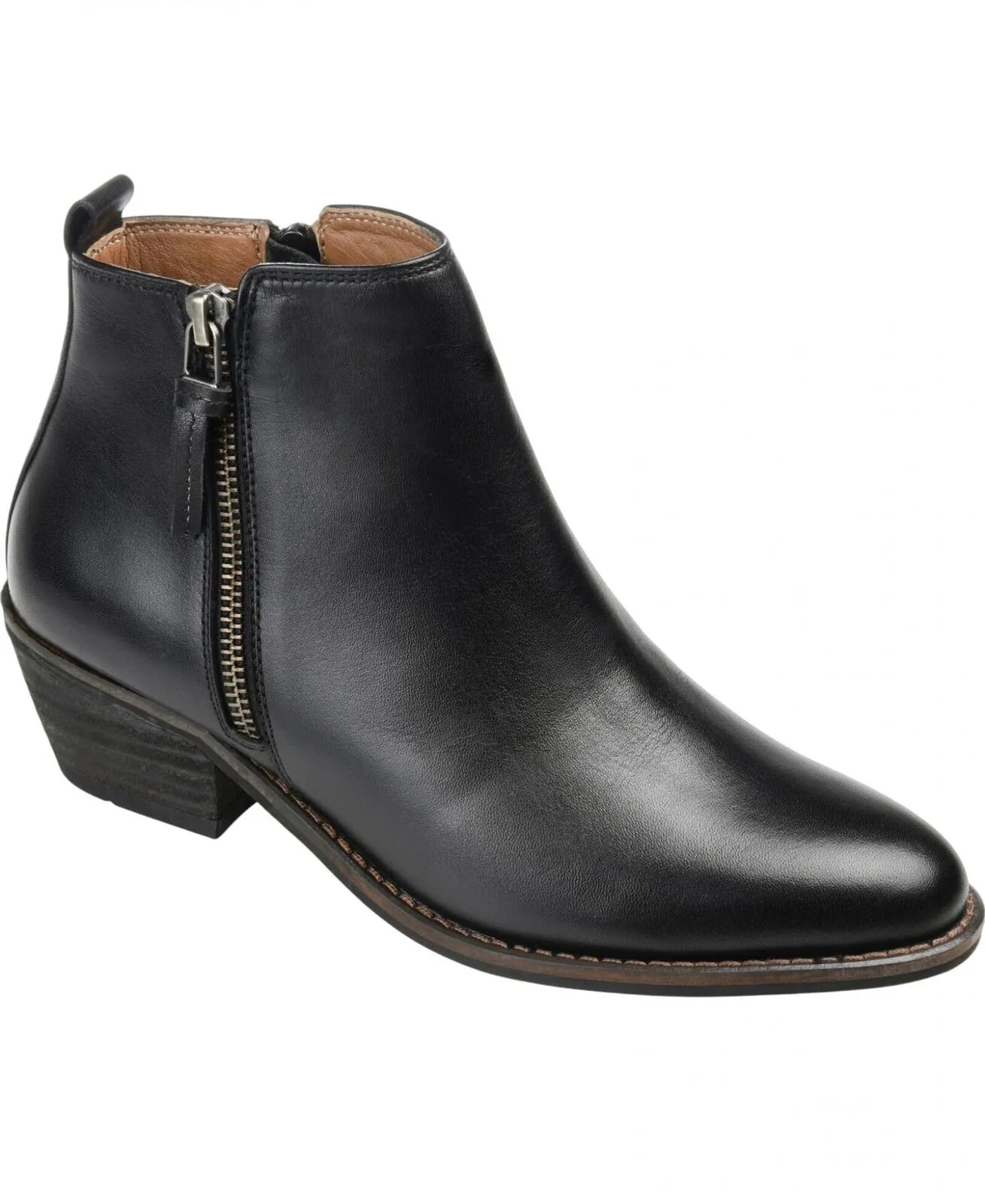 Journee Collection Women's Charlotte Bootie Shoes CHARLOTTE Black 8M