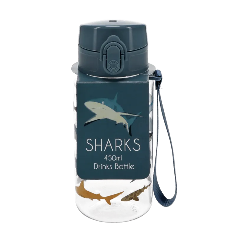 Kids Water Bottle 450ml - Sharks