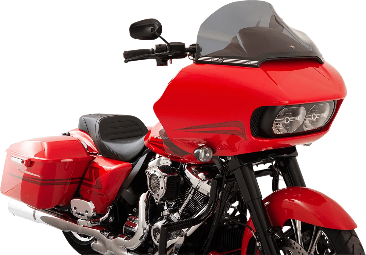 Klock Werks KW05-01-0317 14in. Sport Flare Windshield - Dark Smoke