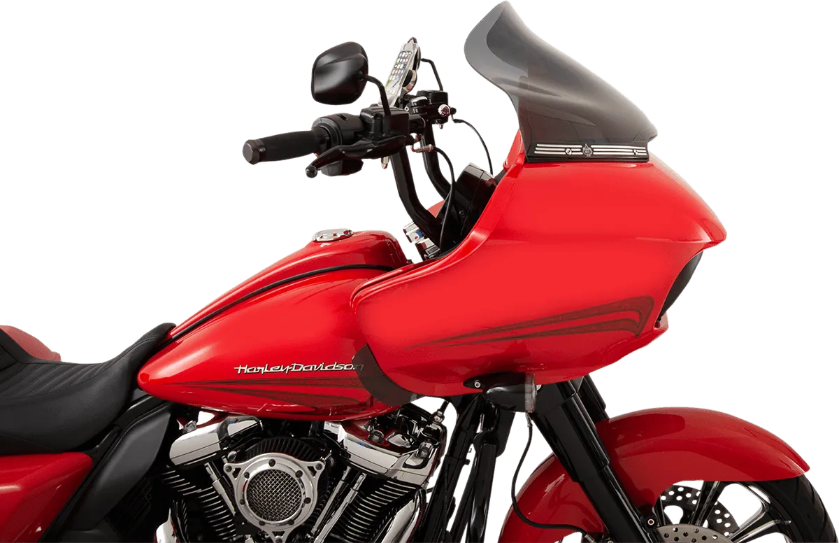 Klock Werks KW05-01-0317 14in. Sport Flare Windshield - Dark Smoke