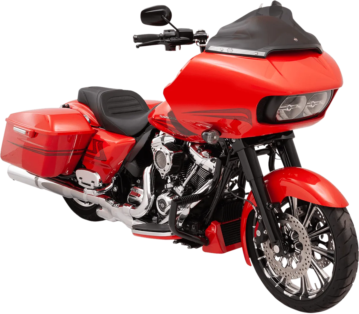 Klock Werks KW05-01-0326 9in. Sport Flare Windshield - Dark Smoke