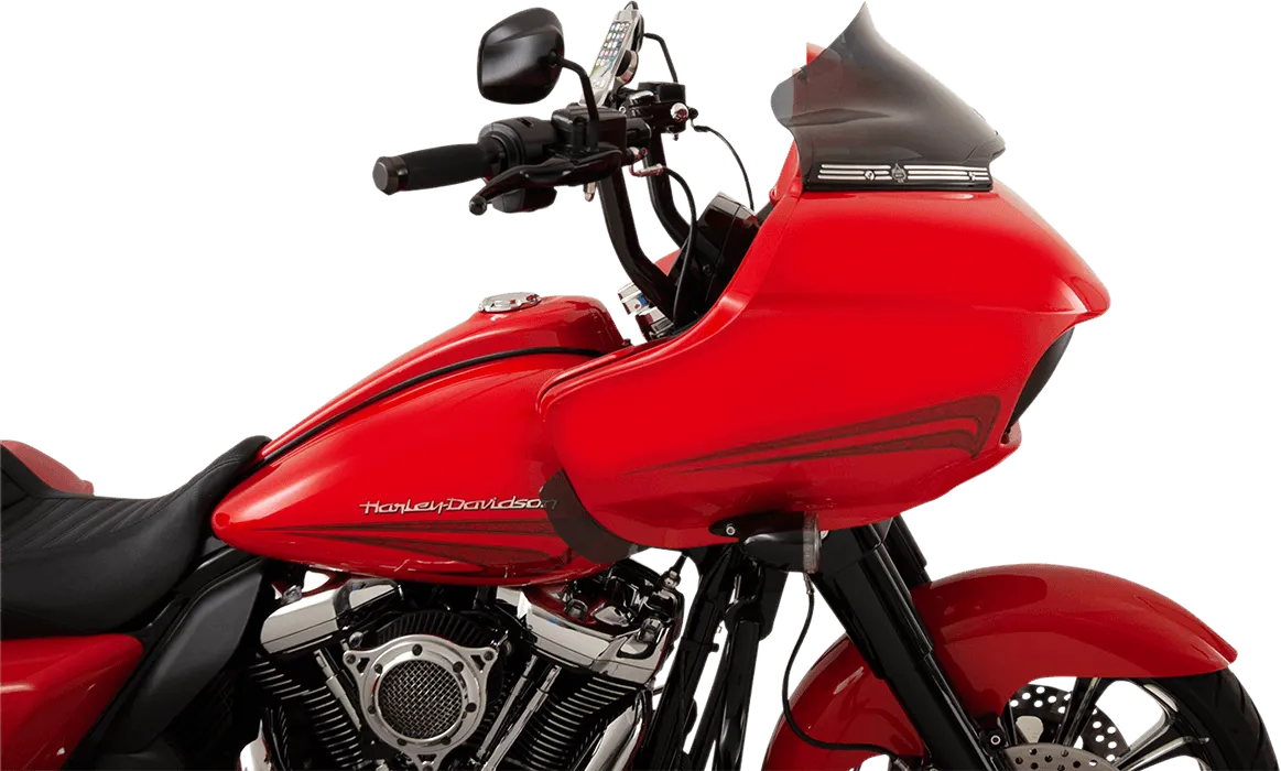 Klock Werks KW05-01-0326 9in. Sport Flare Windshield - Dark Smoke