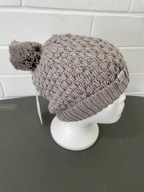Ladies Bubble Beanie - Grey