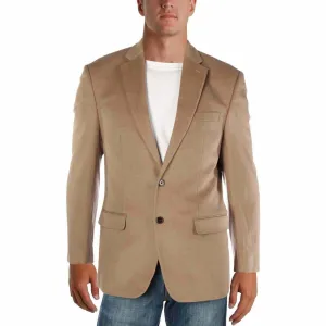 Lauren Ralph Lauren Luxury Wool Cashmere Blend Classic Fit Sport Coat Brown 43R