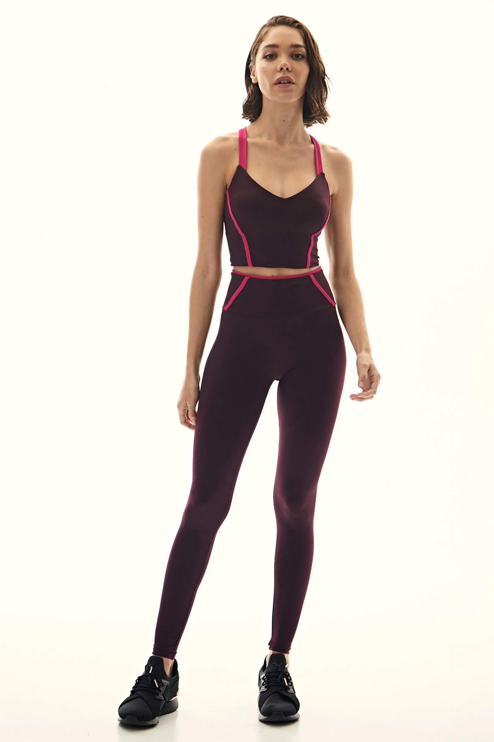 Leap Piped Longline Bra