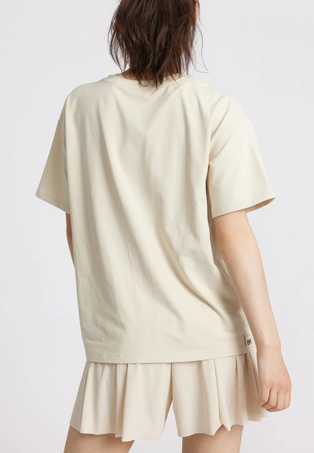 Light Sweat Tee - summer sand