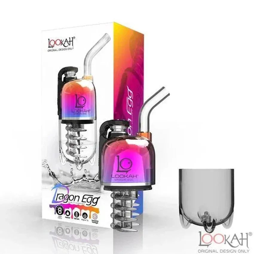 Lookah Dragon Egg E-Rig Vaporizer - Various Colors - (1 Count)
