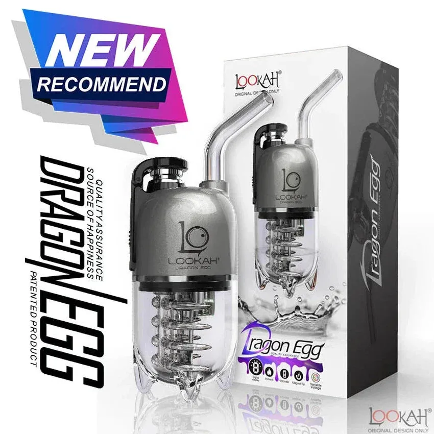 Lookah Dragon Egg E-Rig Vaporizer - Various Colors - (1 Count)