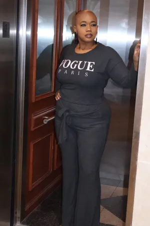 Love for Vogue Pant Set