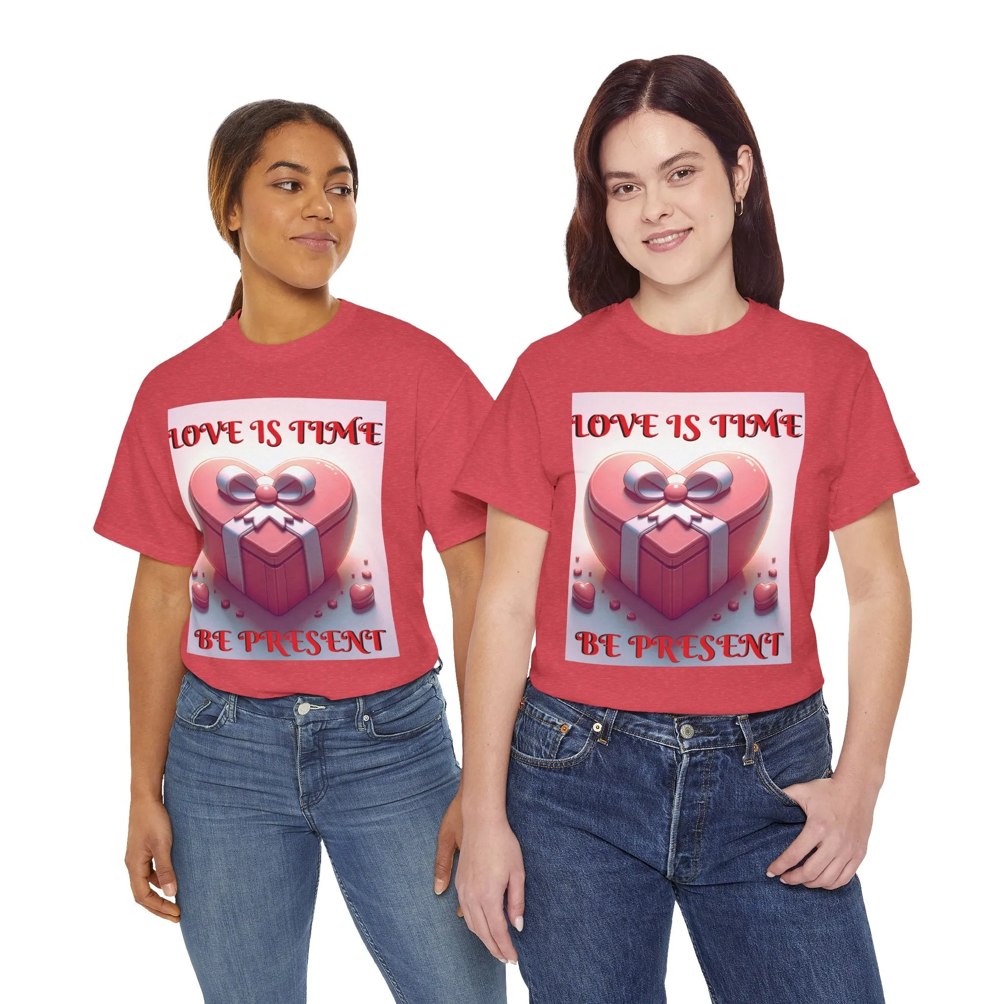 Love Is Time Valentine's Lovers T Shirt