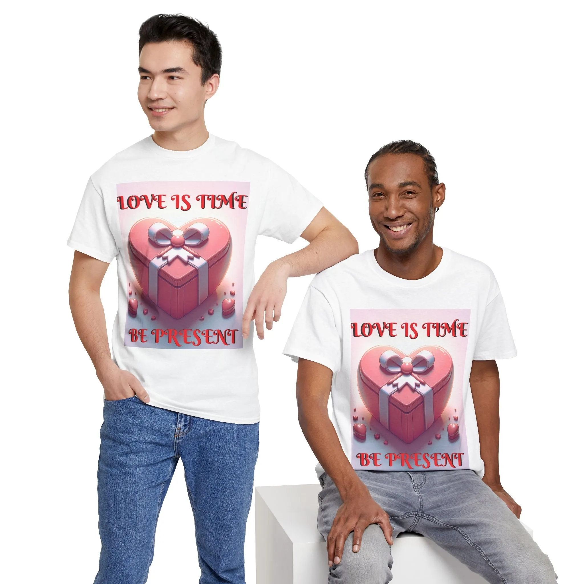 Love Is Time Valentine's Lovers T Shirt