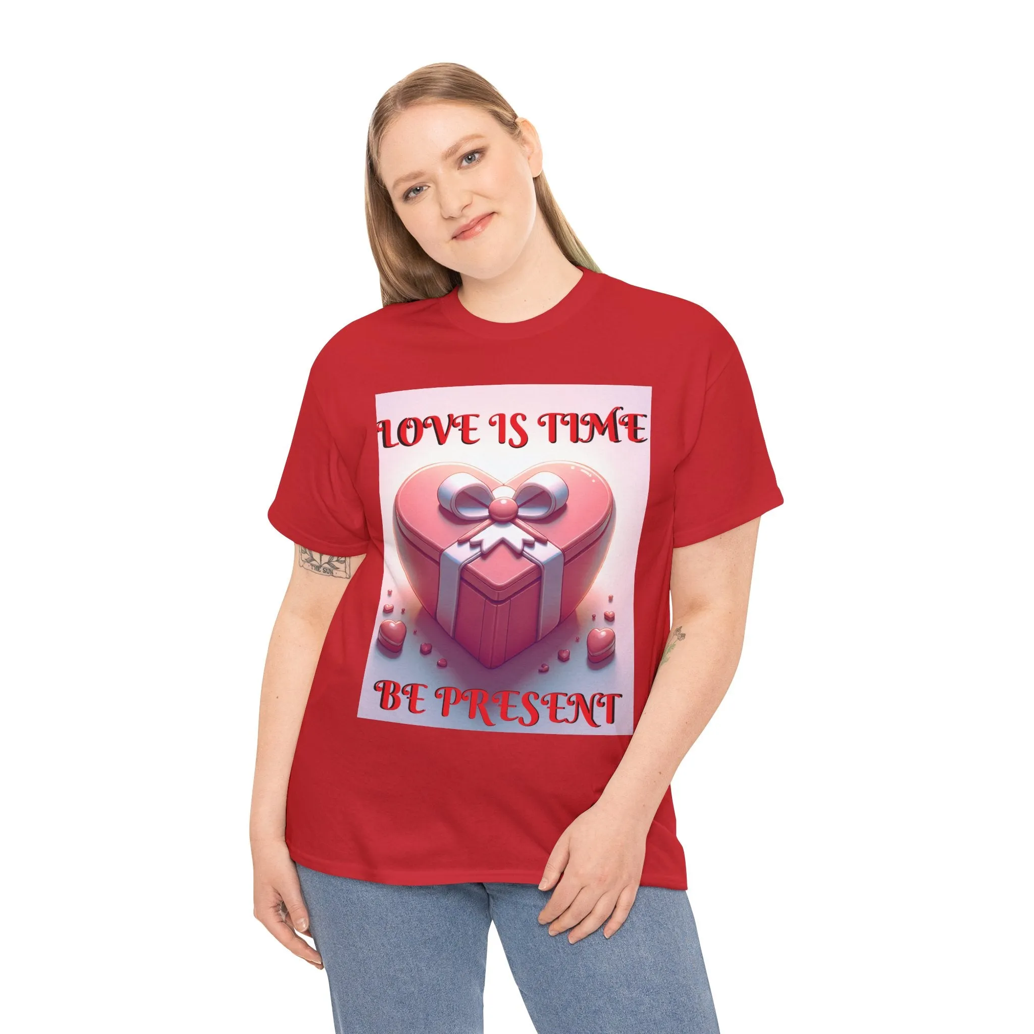 Love Is Time Valentine's Lovers T Shirt