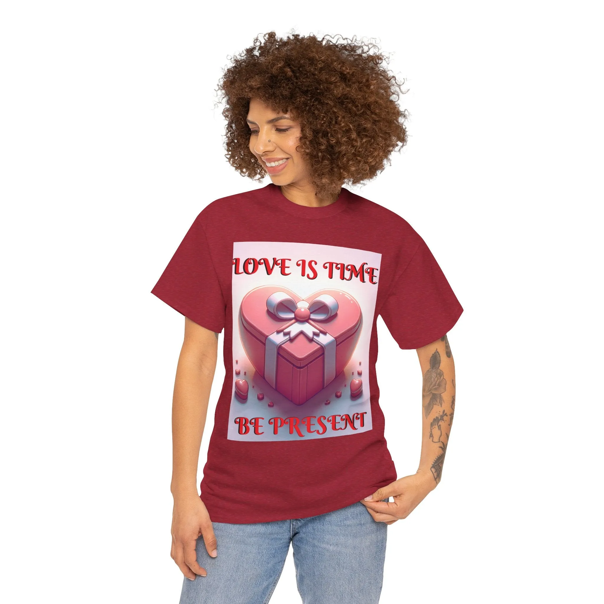 Love Is Time Valentine's Lovers T Shirt