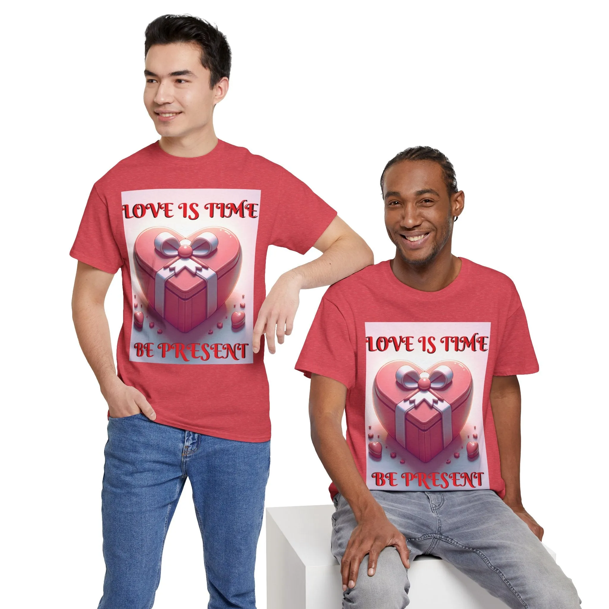 Love Is Time Valentine's Lovers T Shirt