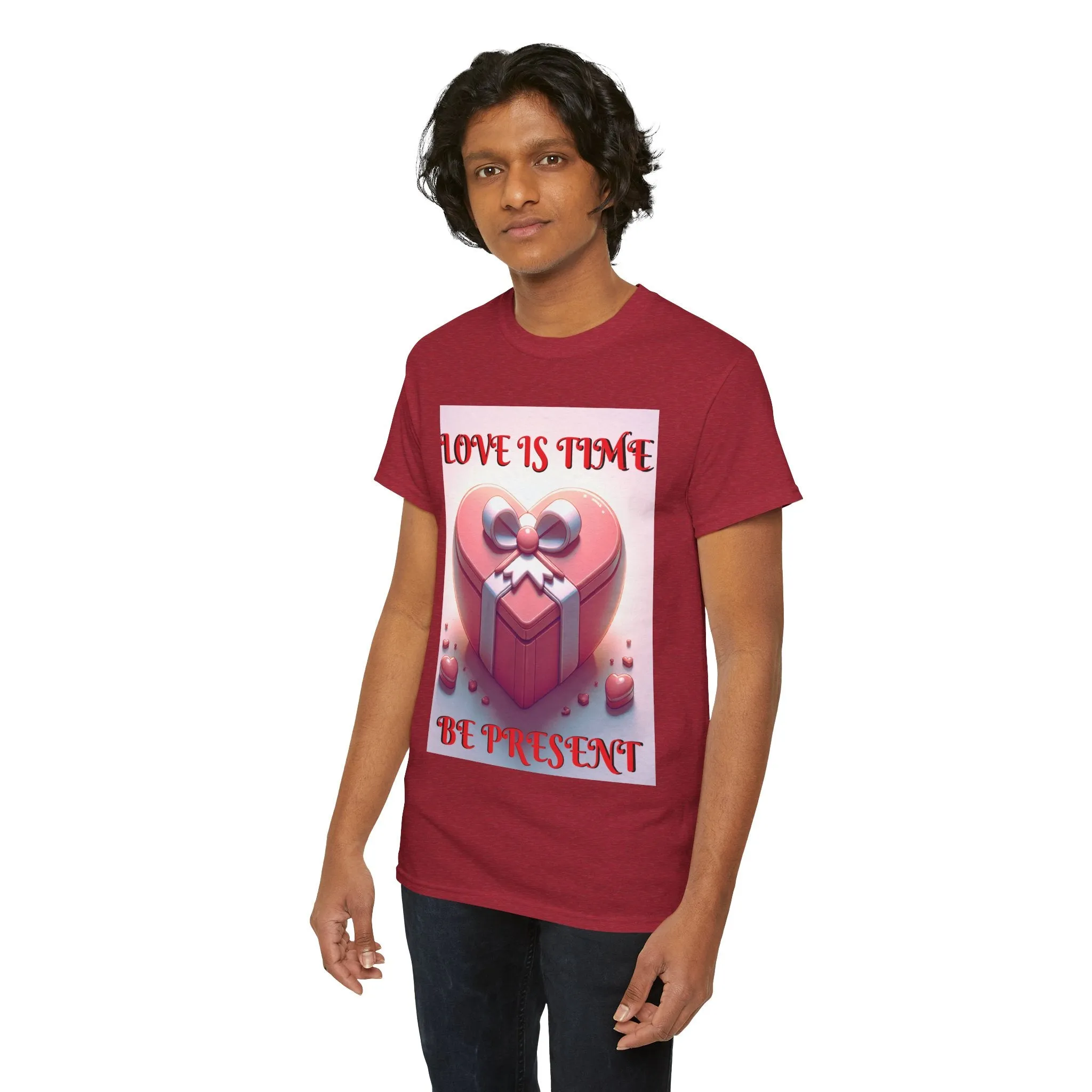 Love Is Time Valentine's Lovers T Shirt