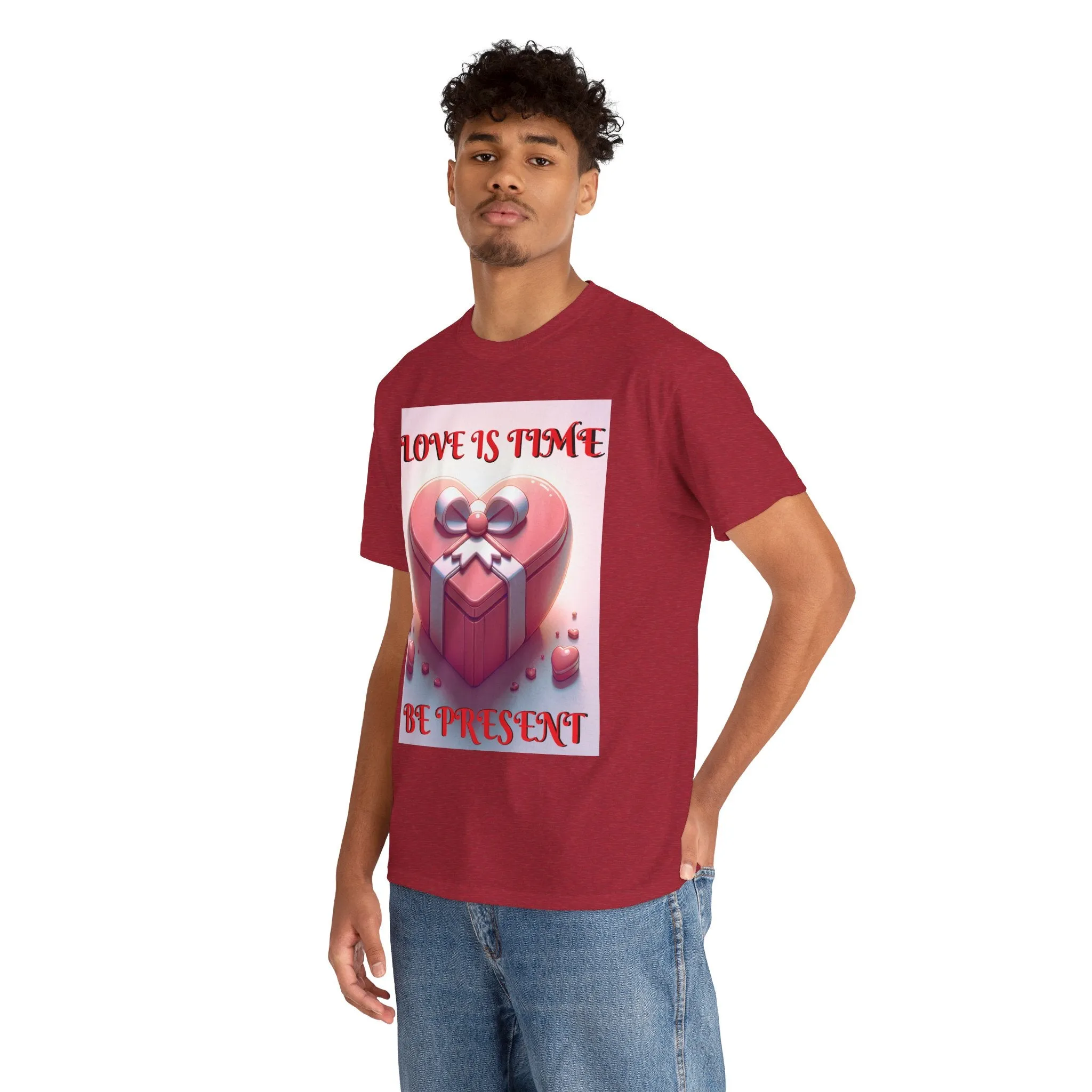 Love Is Time Valentine's Lovers T Shirt