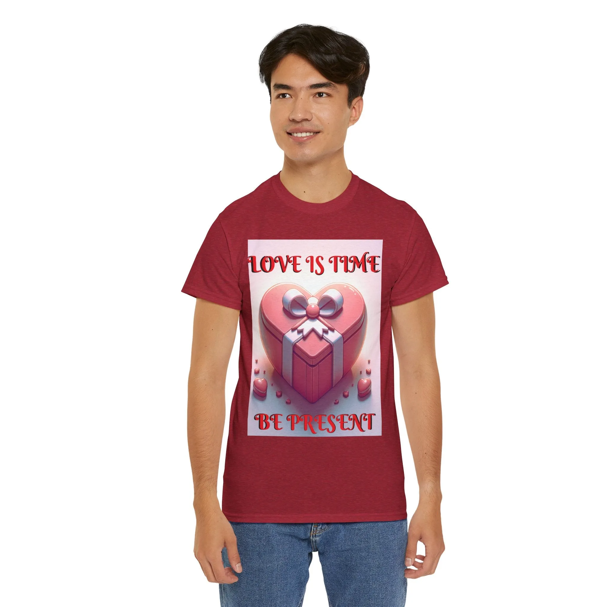 Love Is Time Valentine's Lovers T Shirt
