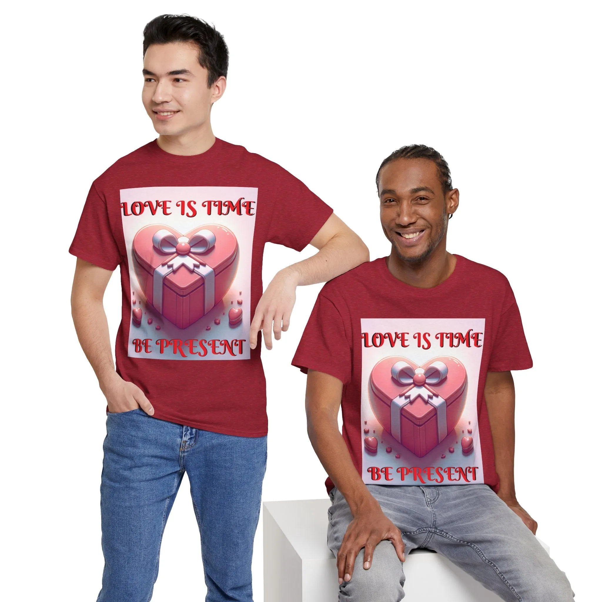 Love Is Time Valentine's Lovers T Shirt