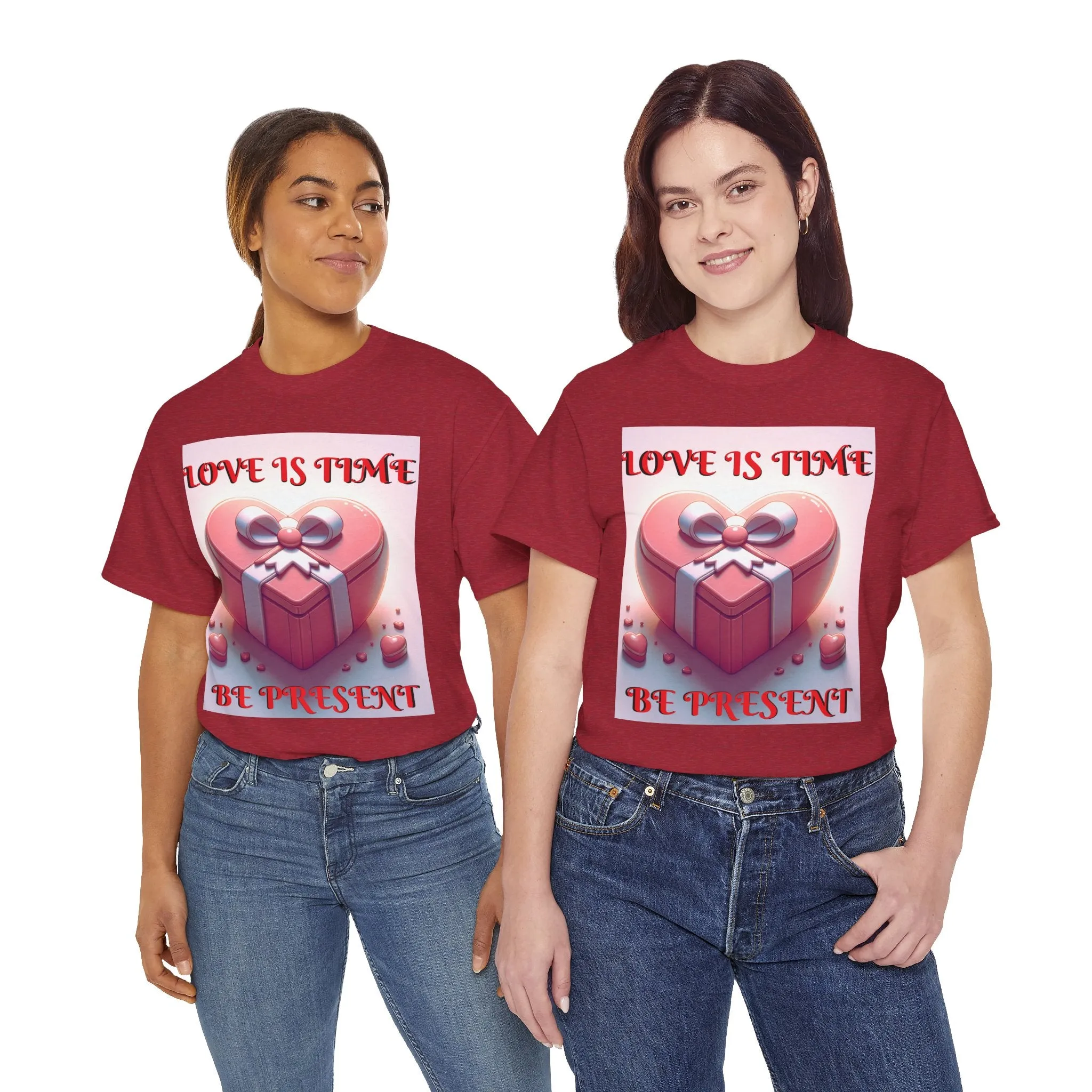 Love Is Time Valentine's Lovers T Shirt