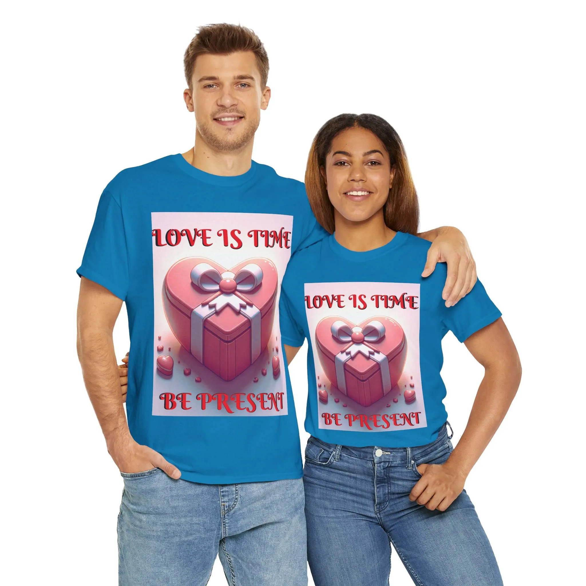 Love Is Time Valentine's Lovers T Shirt