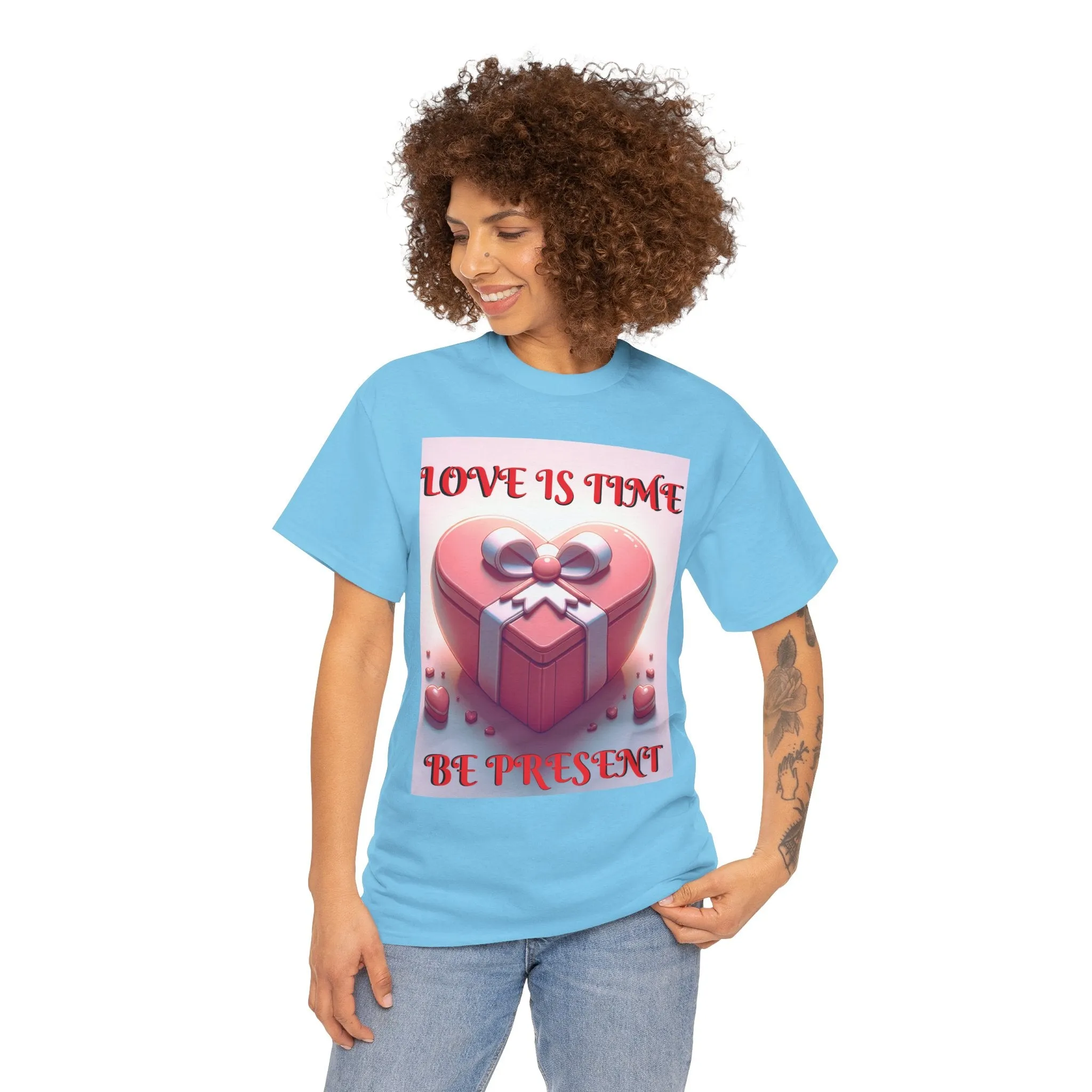 Love Is Time Valentine's Lovers T Shirt