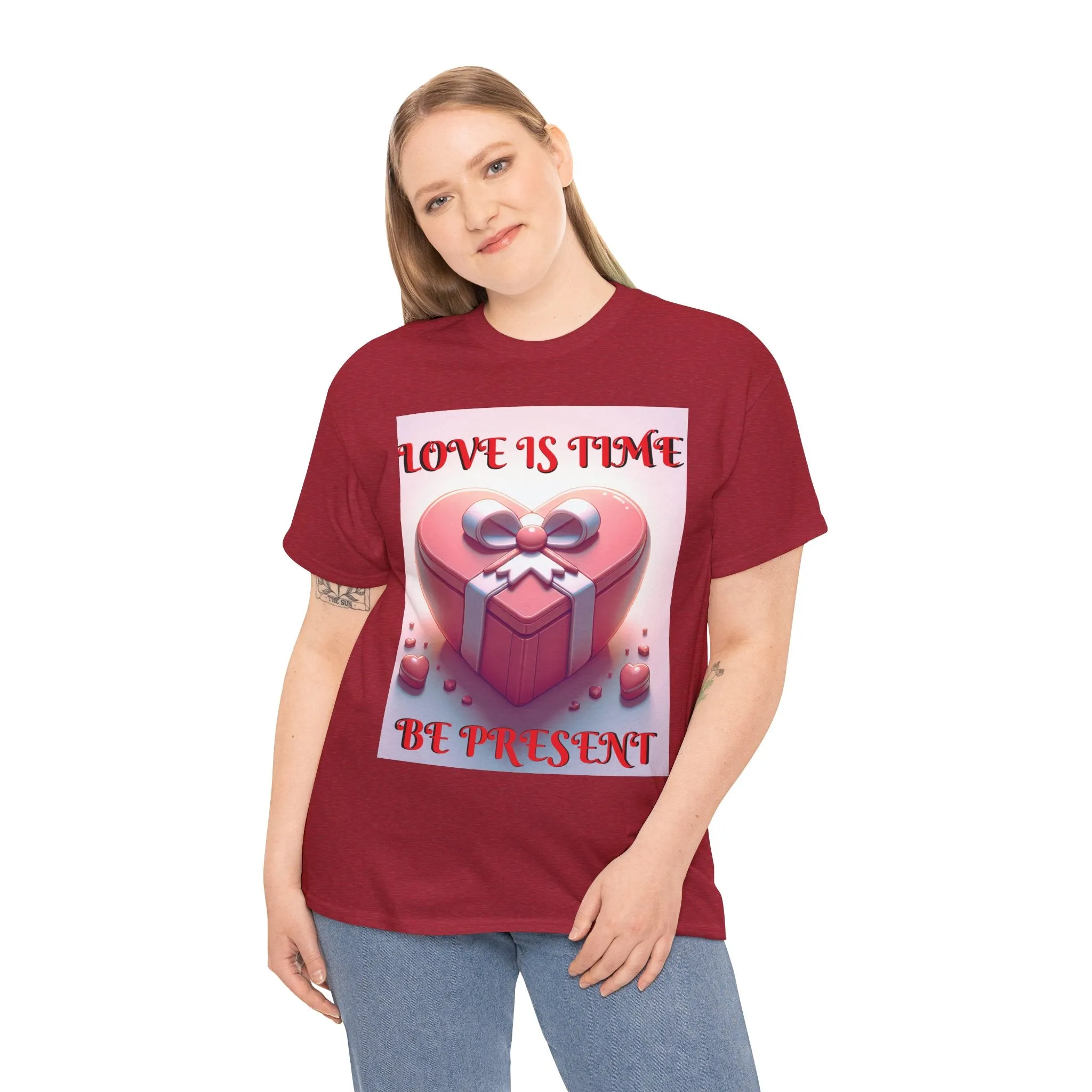 Love Is Time Valentine's Lovers T Shirt