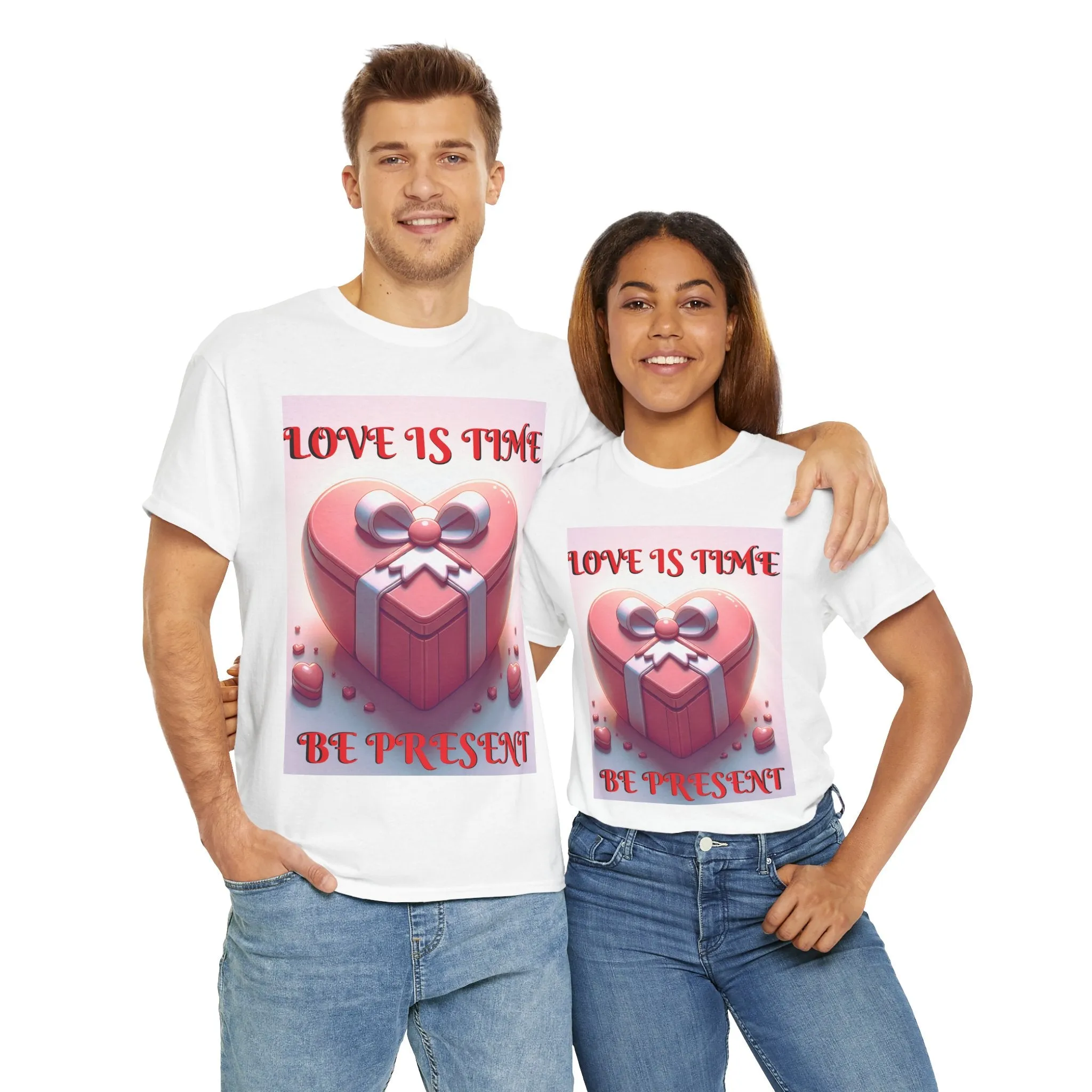 Love Is Time Valentine's Lovers T Shirt