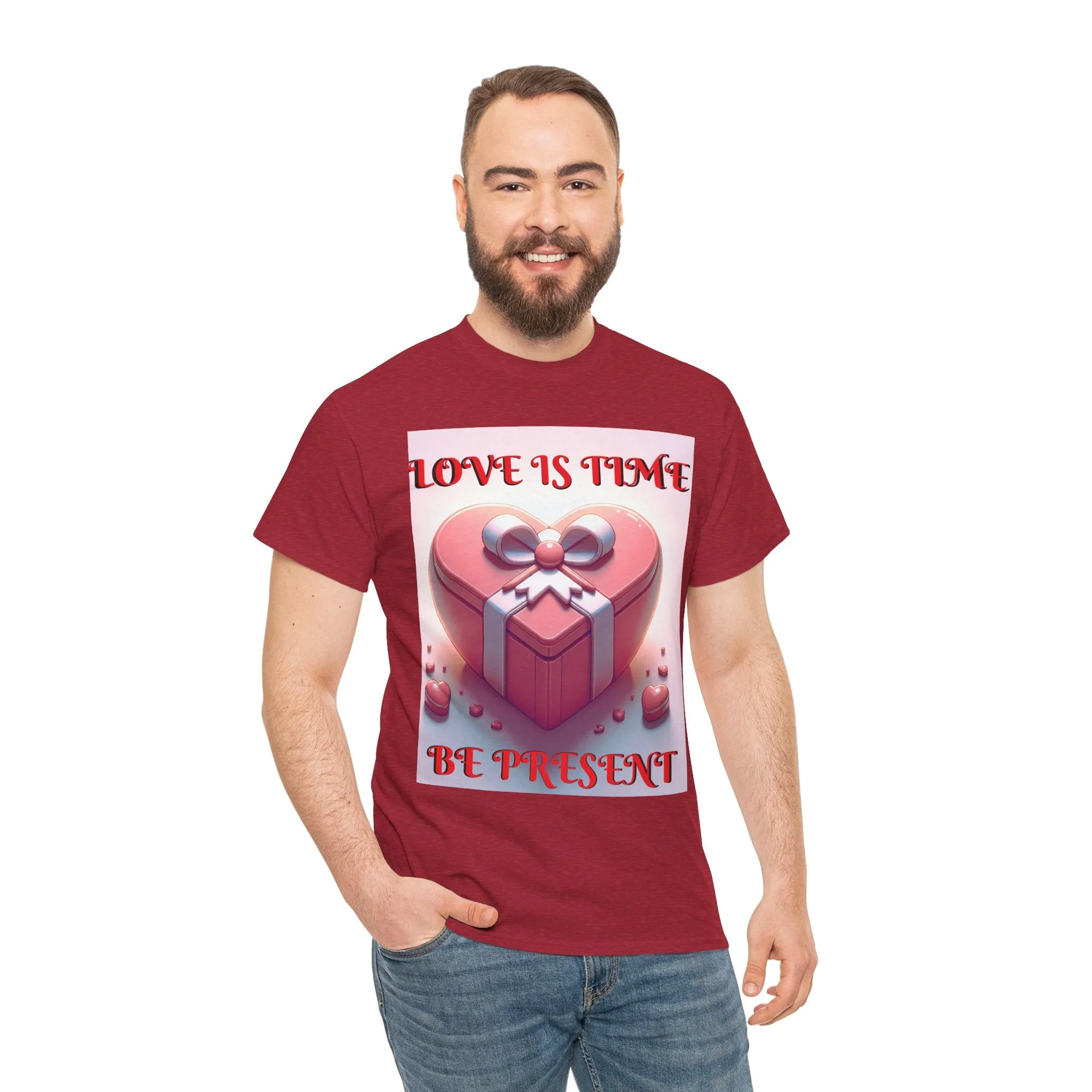 Love Is Time Valentine's Lovers T Shirt