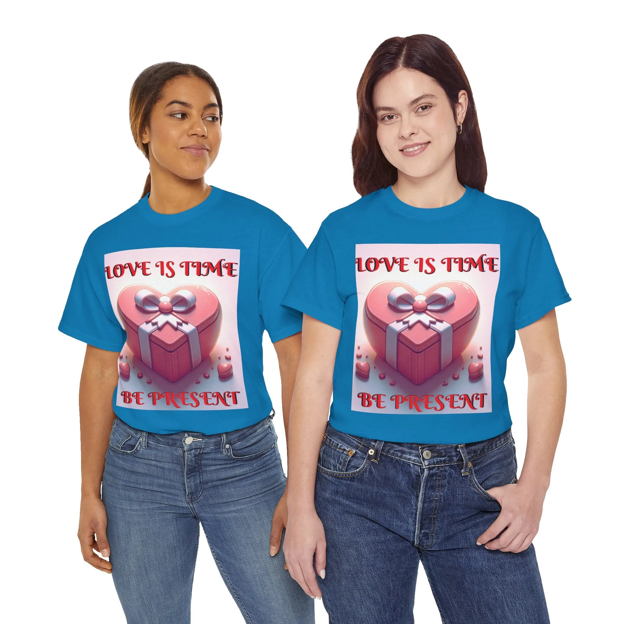 Love Is Time Valentine's Lovers T Shirt