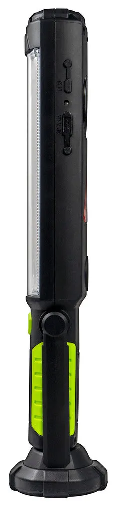 Luceco LILT45T65 Tilting Inspection Torch With Powerbank 5V 5W 450lm 6500K - USB Charged