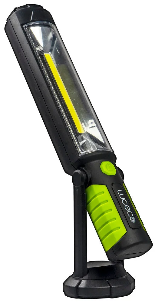 Luceco LILT45T65 Tilting Inspection Torch With Powerbank 5V 5W 450lm 6500K - USB Charged