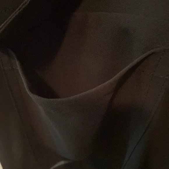 MarlaWynne Wynne Layers Chiffon Safari Jacket Black Size Small