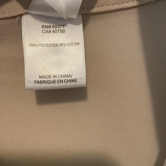 MarlaWynne Wynne Layers Chiffon Safari Jacket Linen Size Small