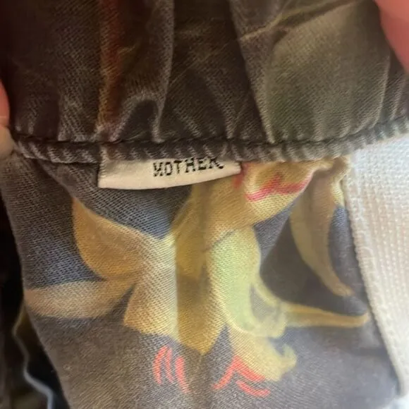 Mother The Quickie Greaser Short Floral