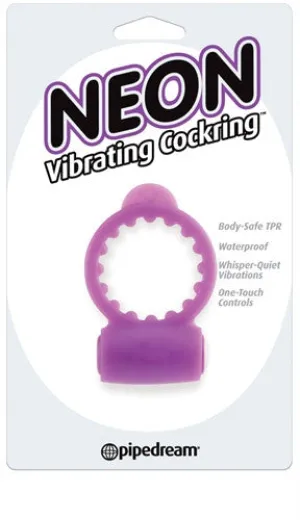 Neon Vibrating ring - Purple