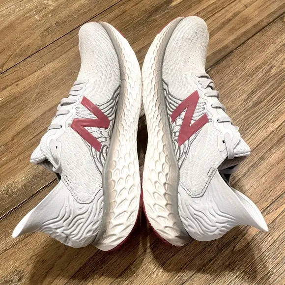 New Balance Fresh Foam 1080v10 Running Shoe Summer Fog Crimson 11.5 2E Sneaker