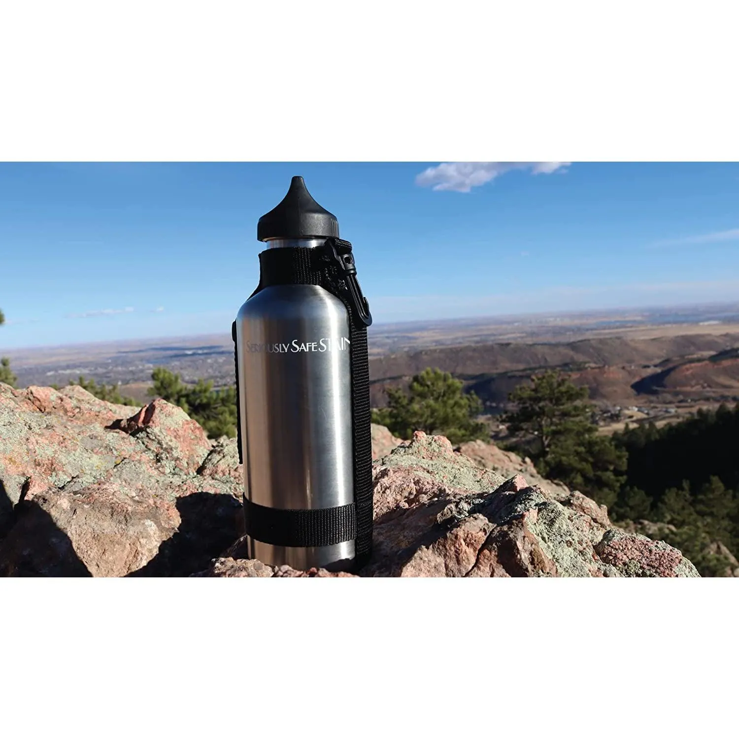 New Wave Stainless Steel Bottle, 40oz