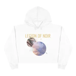 Noir Shape Shifter Crop Hoodie