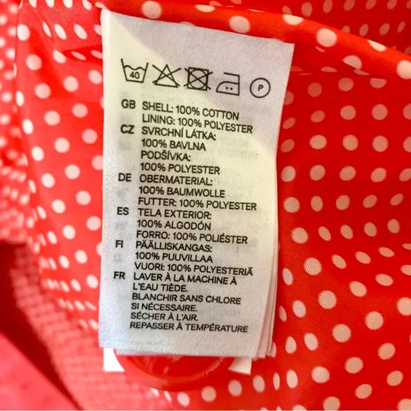NWOT H&amp;M Coral Pink Trench Coat - Size 10