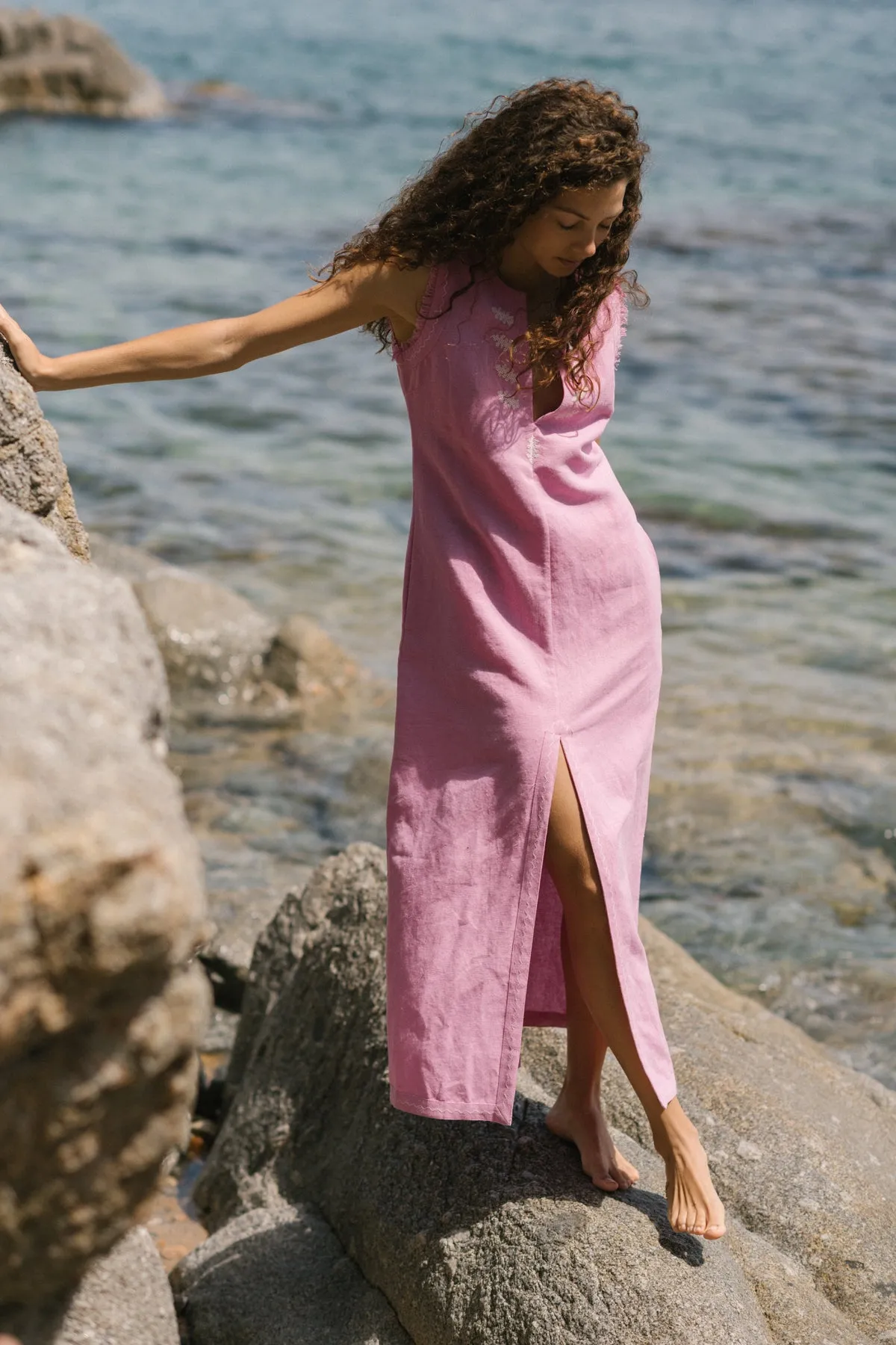 Olbia Dress Embroidered