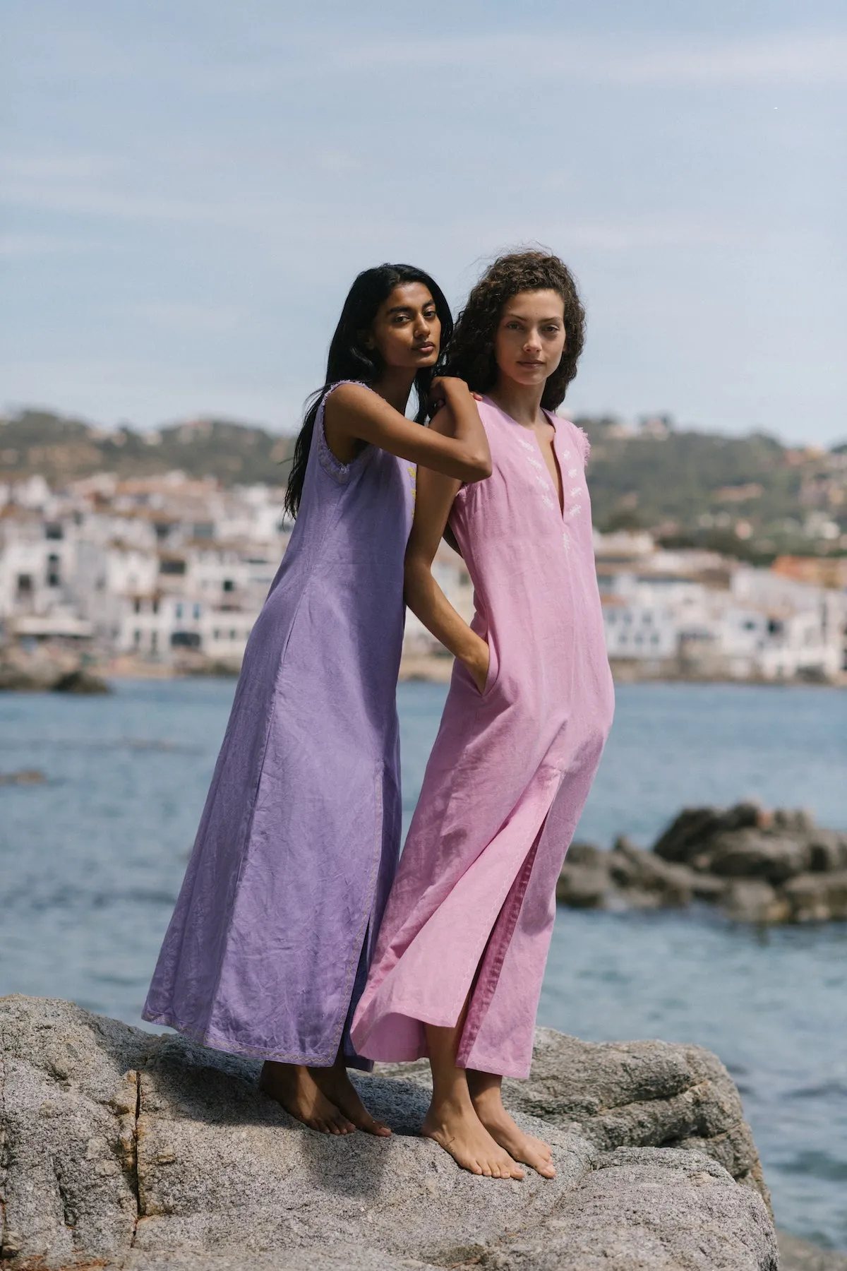 Olbia Dress Embroidered