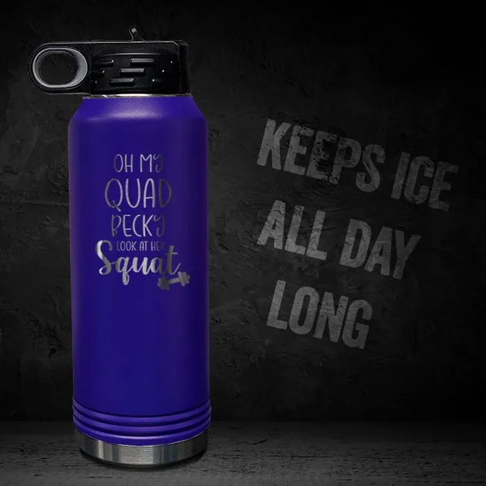 OMG Becky Look At Her Squat - Personalized 32oz Sport Bottle