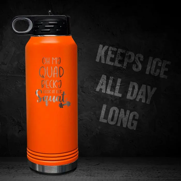 OMG Becky Look At Her Squat - Personalized 32oz Sport Bottle