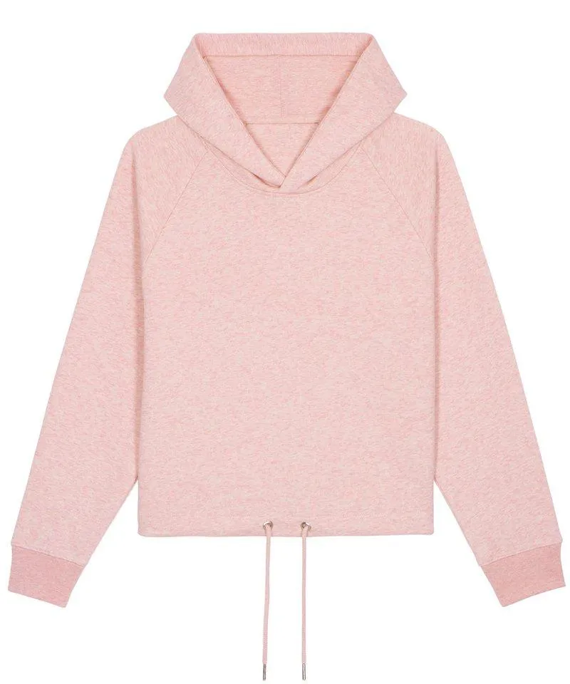 Organic Cropped Hoodie: Womens