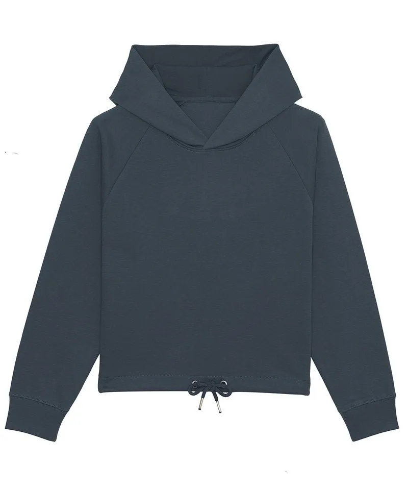 Organic Cropped Hoodie: Womens