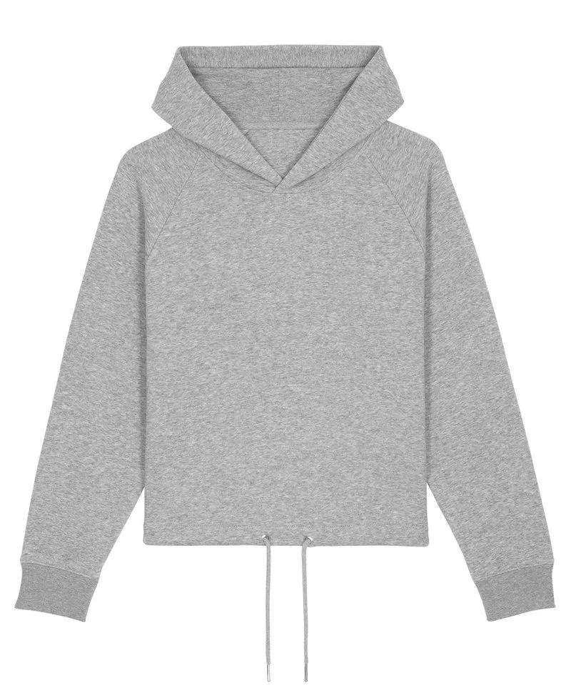 Organic Cropped Hoodie: Womens