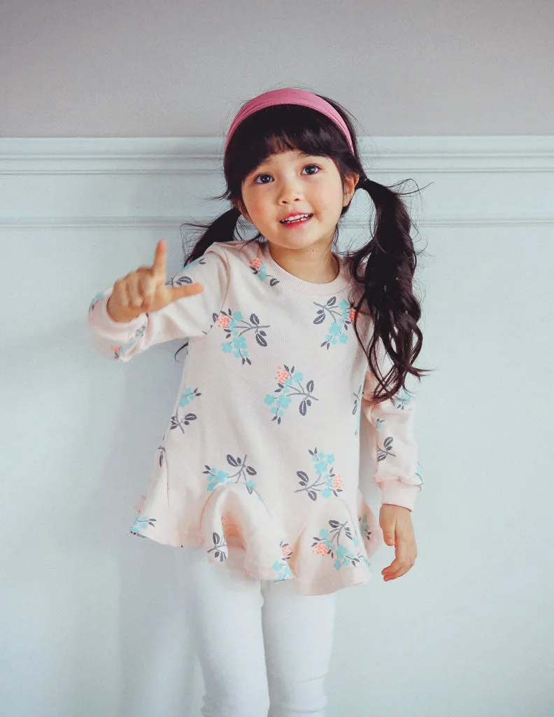 Pastel Flower Tunic Pink