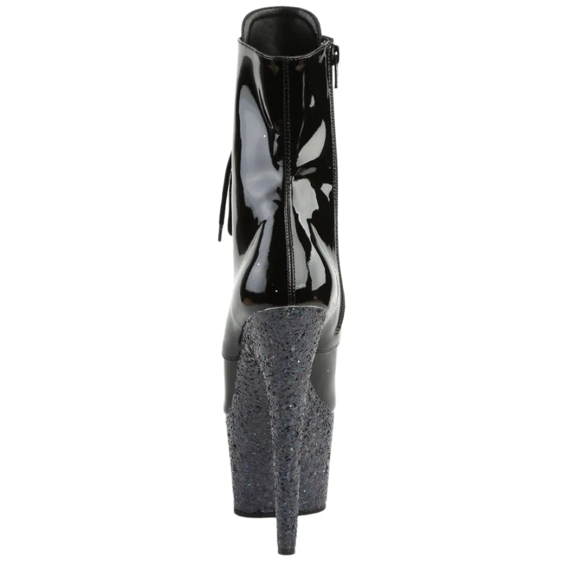 Pleaser ADORE-1020LG Boots Black Glitter
